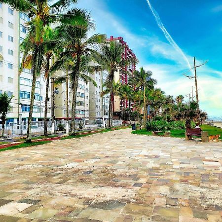 Apartamento Na Vila Caicara Em Predio Frente Mar Com Excelente Localizacao Por Reserva Praia Praia Grande  Bagian luar foto