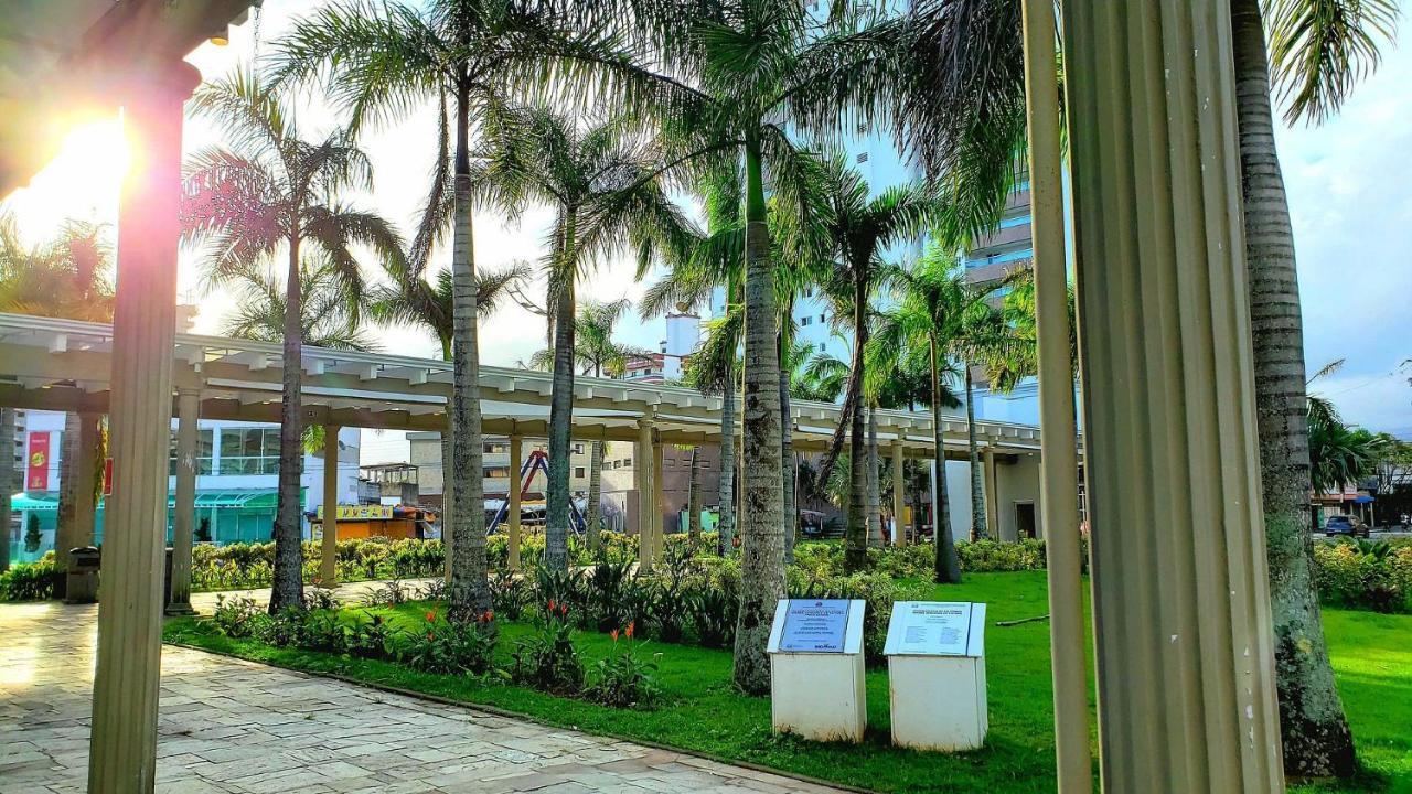 Apartamento Na Vila Caicara Em Predio Frente Mar Com Excelente Localizacao Por Reserva Praia Praia Grande  Bagian luar foto