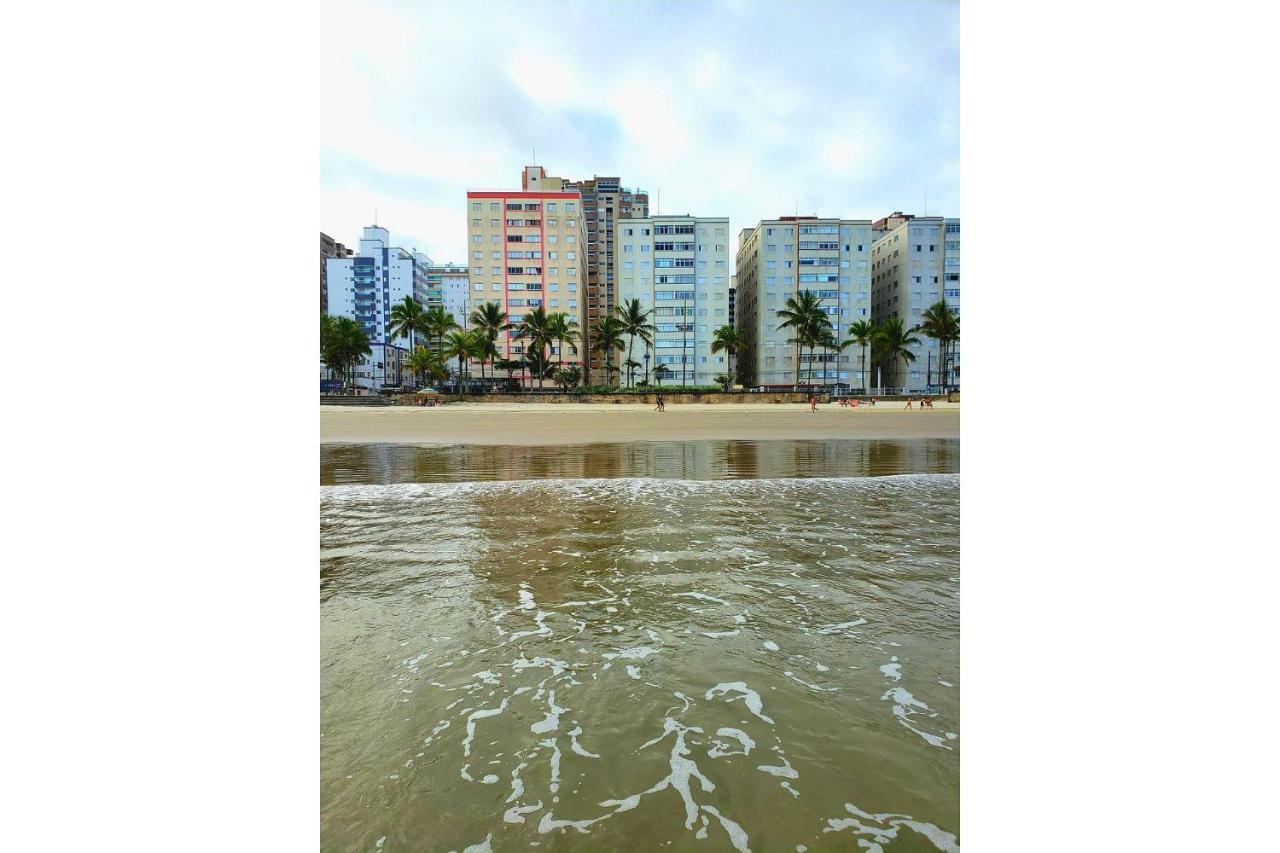 Apartamento Na Vila Caicara Em Predio Frente Mar Com Excelente Localizacao Por Reserva Praia Praia Grande  Bagian luar foto